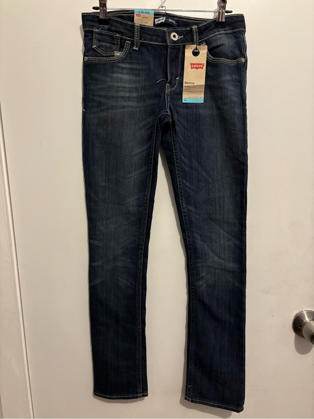 Levi's Kids Skinny Jeans - Dark Indigo Wash